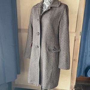 Vintage Gap Tweed Coat Size M